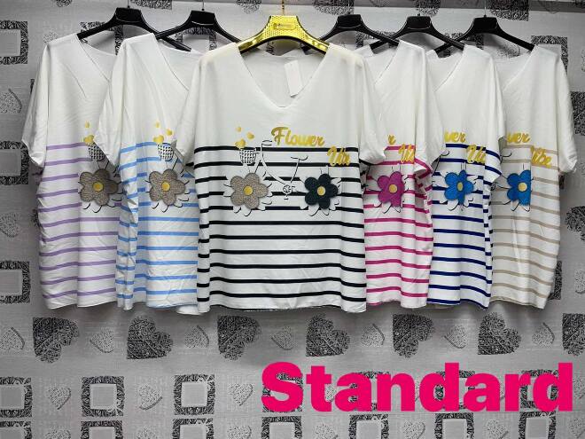 Bluzka damskie 21832 Mix kolor Standard (Towar Tureckie)