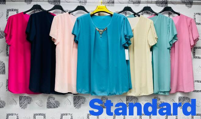 Bluzka damskie 21838 Mix kolor Standard (Towar Tureckie)