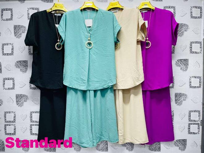 Komplet damskie 21845 MIX KOLOR STANDARD (Towar Tureckie)  