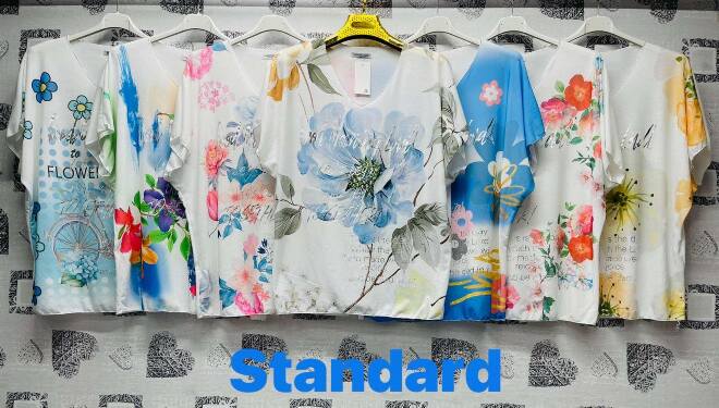 Bluzka damskie 21839 Mix kolor Standard (Towar Tureckie) 1