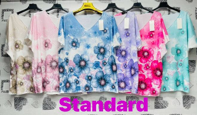 Bluzka damskie 21841 Mix kolor Standard (Towar Tureckie) 1