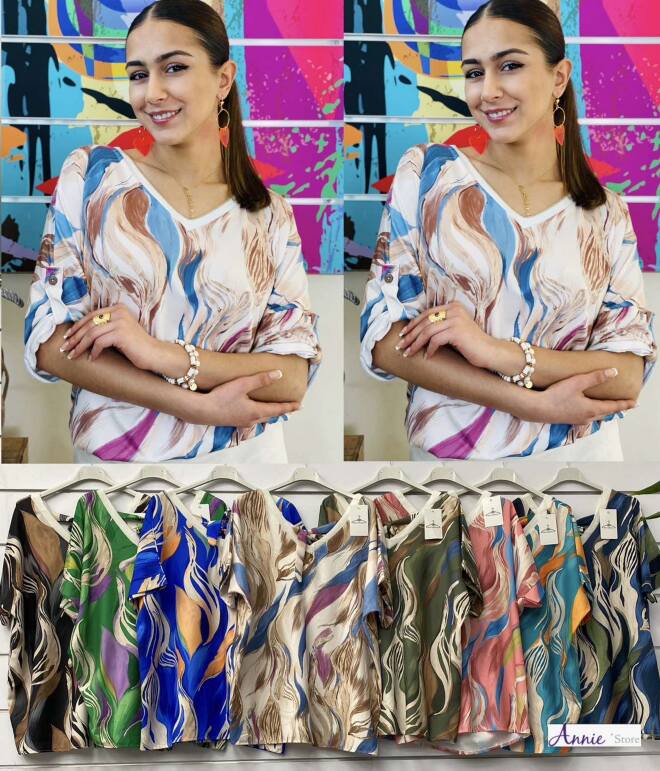 Bluzka damskie 21981 Mix kolor Standard   1