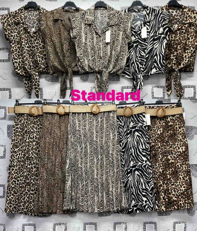 Komplet damskie 21852 MIX KOLOR STANDARD (Towar Tureckie)  