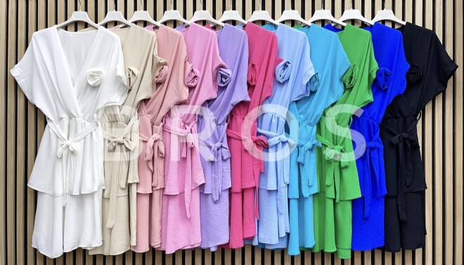 Sukienka damskie 21861 Mix kolor Standard (Towar Włoskie) 1