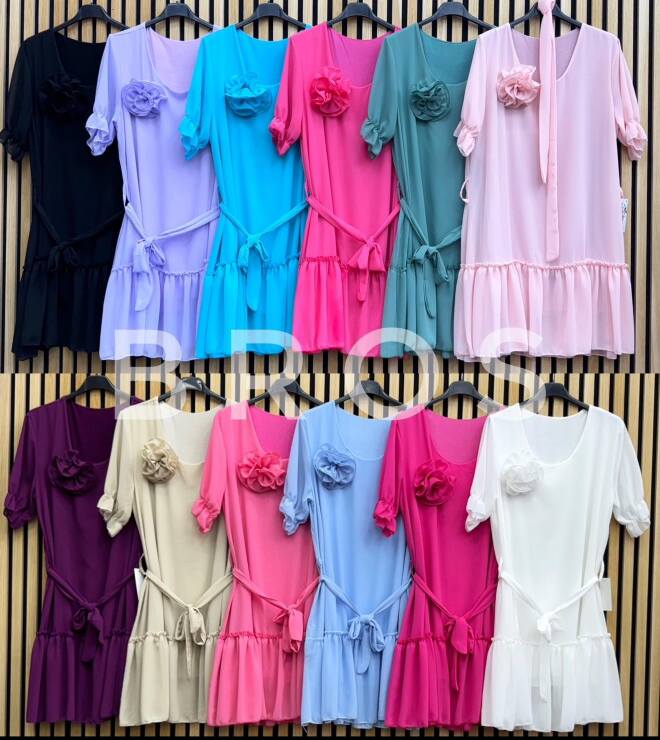 Sukienka damskie 21866 Mix kolor Standard (Towar Włoskie) 1