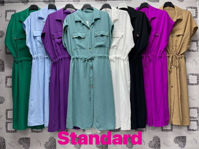 Sukienka damskie 21854 MIX KOLOR STANDARD  (Towar Tureckie)   1