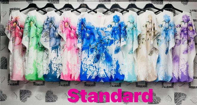 Bluzka damskie 21858 Mix kolor Standard (Towar Tureckie)