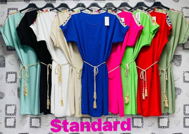 Sukienka damskie 21860 MIX KOLOR STANDARD (Towar Tureckie) 1