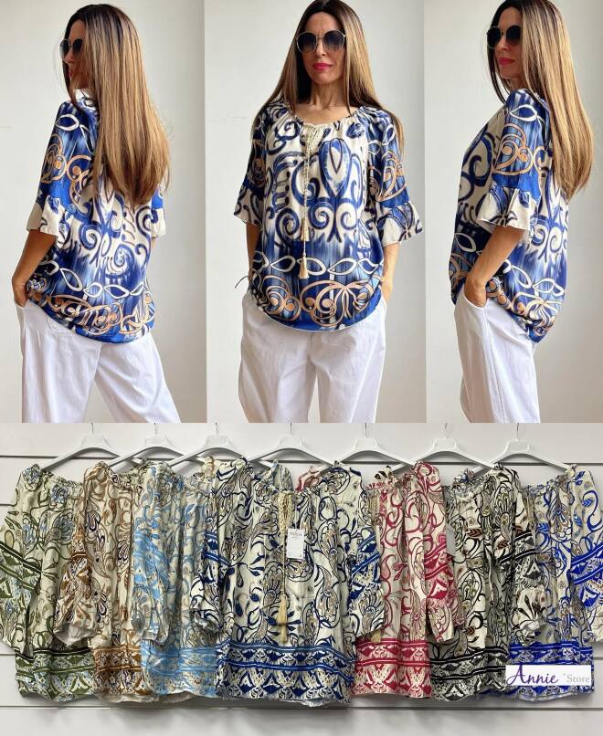 Bluzka damskie 21987 MIX KOLOR STANDARD