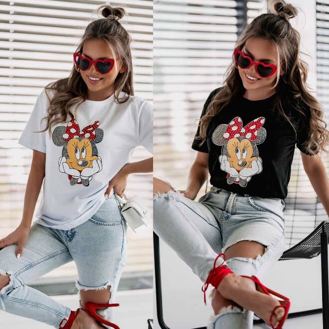 Bluzka damskie 21878 MIX KOLOR S-L 1