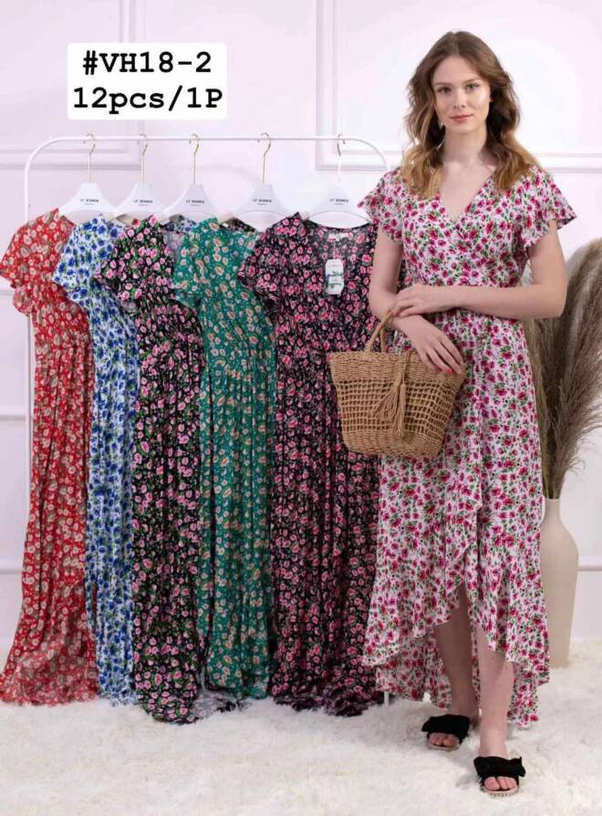 Sukienka damskie VH18-2 MIX KOLOR STANDARD  