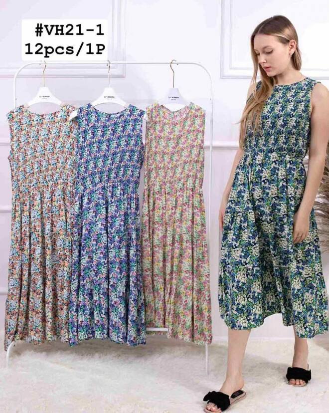 Sukienka damskie VH21-1 MIX KOLOR STANDARD   1
