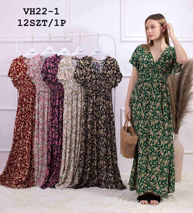 Sukienka damskie VH22-1 MIX KOLOR STANDARD  
