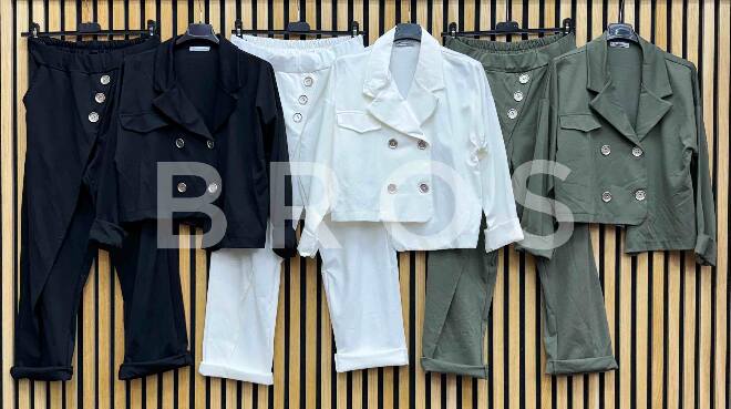 Komplet damskie 21872 Mix kolor Standard (Towar Włoskie) 1