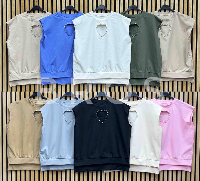 Bluzka damskie 21876 Mix kolor Standard (Towar Włoskie)