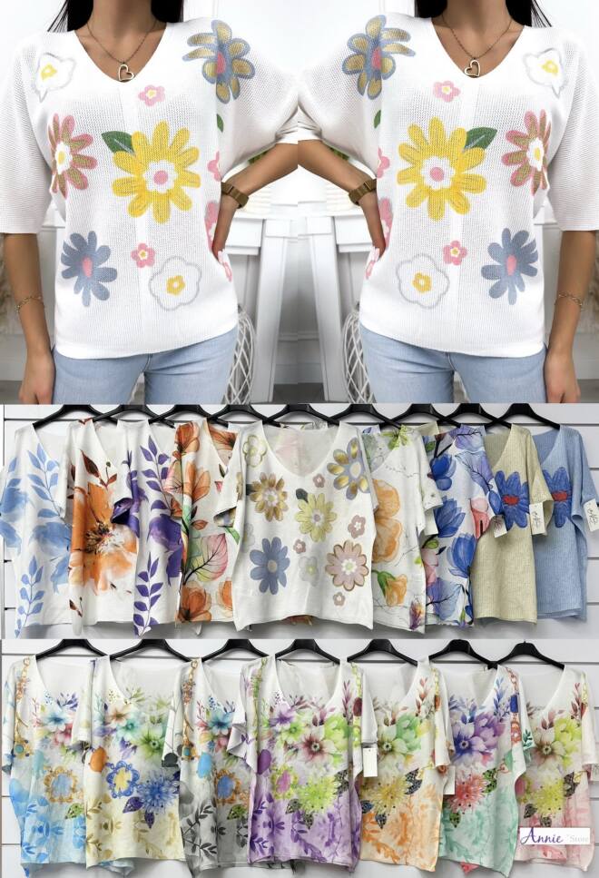 Bluzka damskie 21997 MIX KOLOR STANDARD