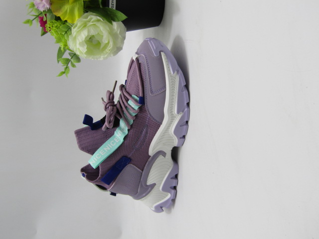Sportowe damskie XLL-23187 PURPLE 36-41