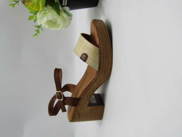 Czółenka damskie 61-7 BEIGE 36-41