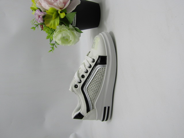 Sportowe damskie XLL23167 WHITE/BLACK 36-41