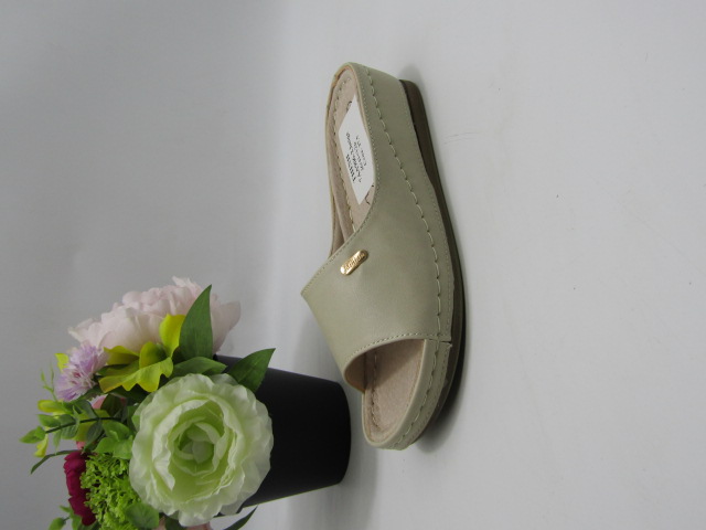 Klapki Damskie 7AA906-2 BEIGE 36-41