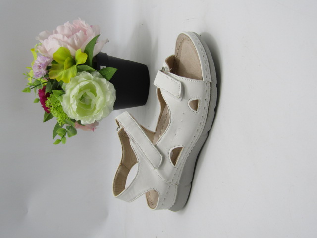 Sandały damskie 7AA235 WHITE 36-41