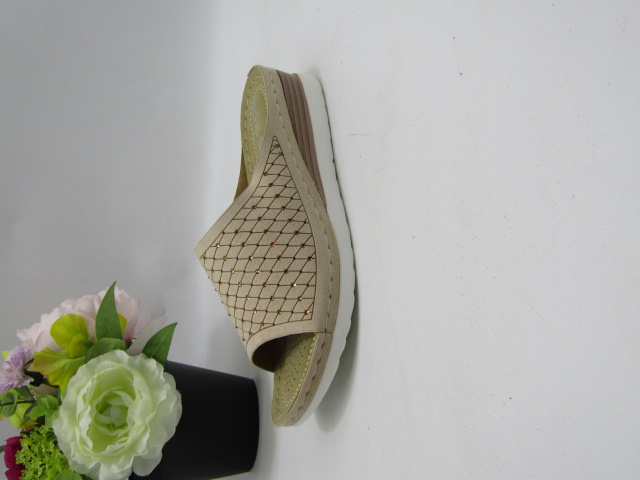 Klapki Damskie N22-1067 BEIGE 36-41