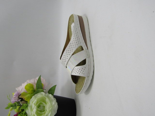 Klapki Damskie N22-1061 WHITE 36-41