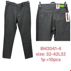 Spodnie męskie BM2041-4 1 KOLOR 32-42 BIG MAN