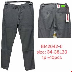 Spodnie męskie BM2042-6 1 KOLOR 34-38 BIG MAN