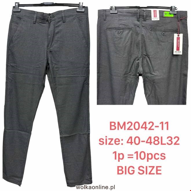 Spodnie męskie BM2042-11 1 KOLOR 40-48 BIG MAN