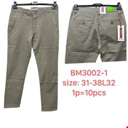 Spodnie męskie BM3002-1 1 KOLOR 31-38 BIG MAN