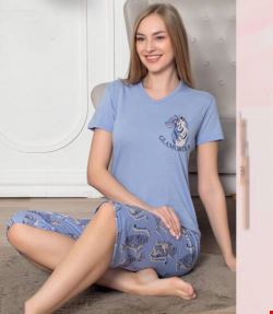 Piżama damskie ZZ13 1 kolor M-XL (Towar Tureckie)