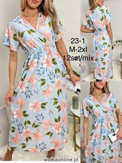 Sukienka damskie 23-1 Mix kolor M-2XL