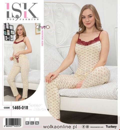 Piżama damskie 1465-018 1 kolor M-XL (Towar Tureckie)