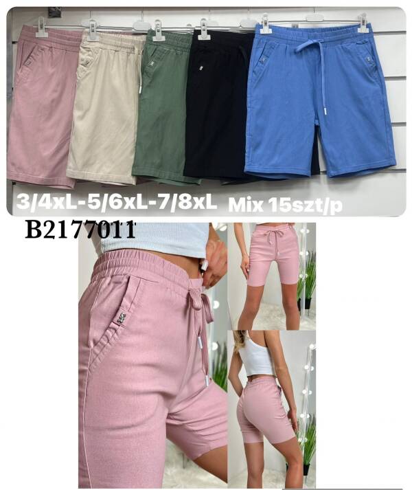 Rybaczki damskie Roz 3XL-8XL, Mix Kolor Paczka 15 szt