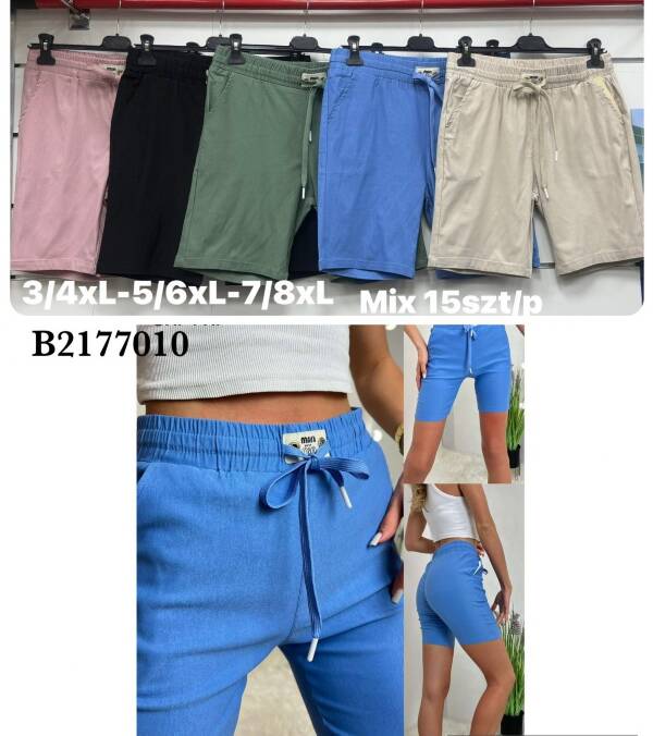 Rybaczki damskie Roz 3XL-8XL, Mix Kolor Paczka 15 szt