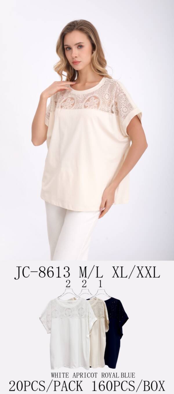 Bluzki damskie Roz M/L-L/XL, Mix  kolor Paczka 5 szt