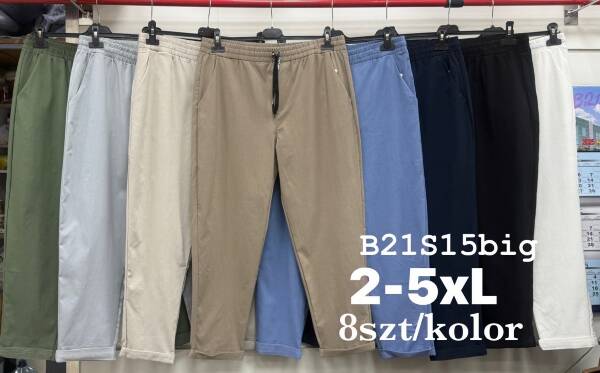 Spodnie damskie Roz 2XL-5XL, Mix Kolor Paczka 8 szt