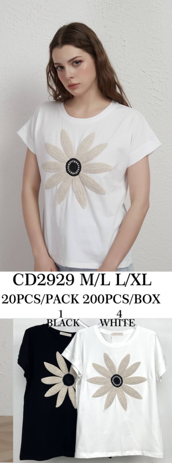Bluzki damskie Roz M/L-L/XL, Mix  kolor Paczka 5 szt