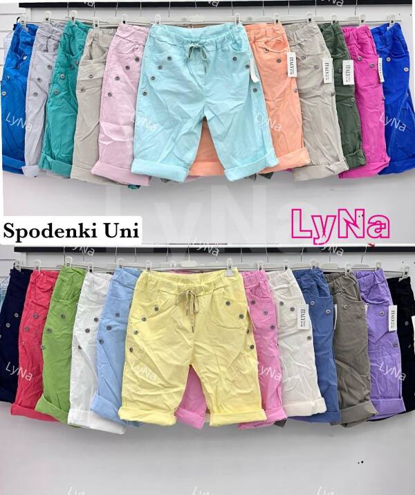 Spodnie damskie (Włoskie produkt) Roz Standard, Mix Kolor Paczka 5 szt