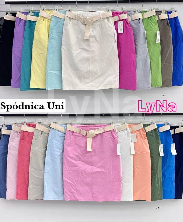 Spódnice damskie (Włoskie produkt) Roz Standard, Mix Kolor Paczka 5 szt