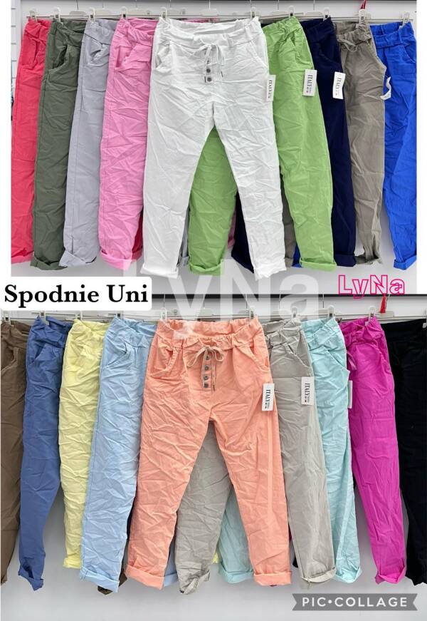 Spodnie damskie (Włoskie produkt) Roz Standard, Mix Kolor Paczka 5 szt