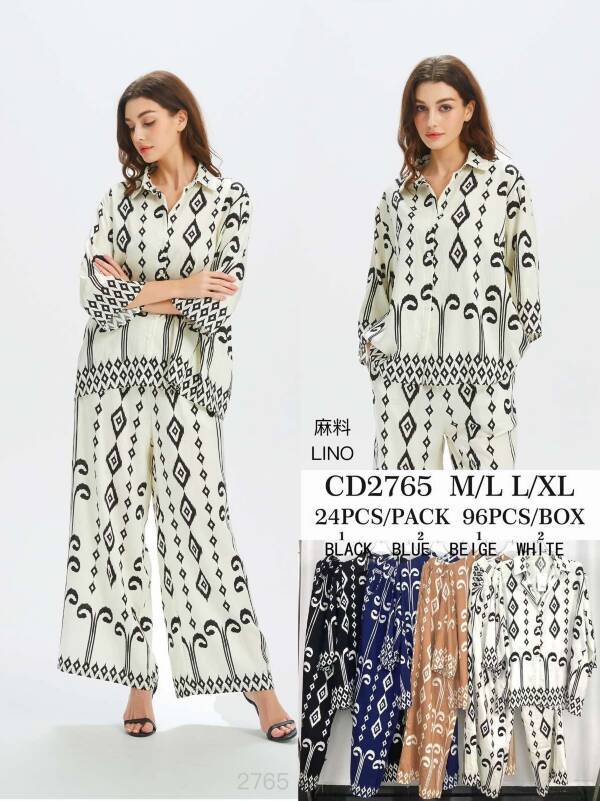 Komplet damskie Roz M/L-L/XL, Mix  kolor Paczka 6 szt
