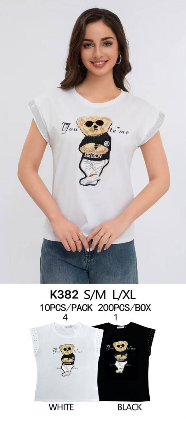 Bluzki damskie Roz S/M-L/XL, Mix  kolor Paczka 10 szt