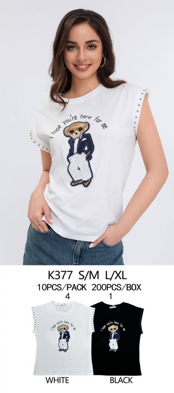 Bluzki damskie Roz S/M-L/XL, Mix kolor Paczka 10 szt