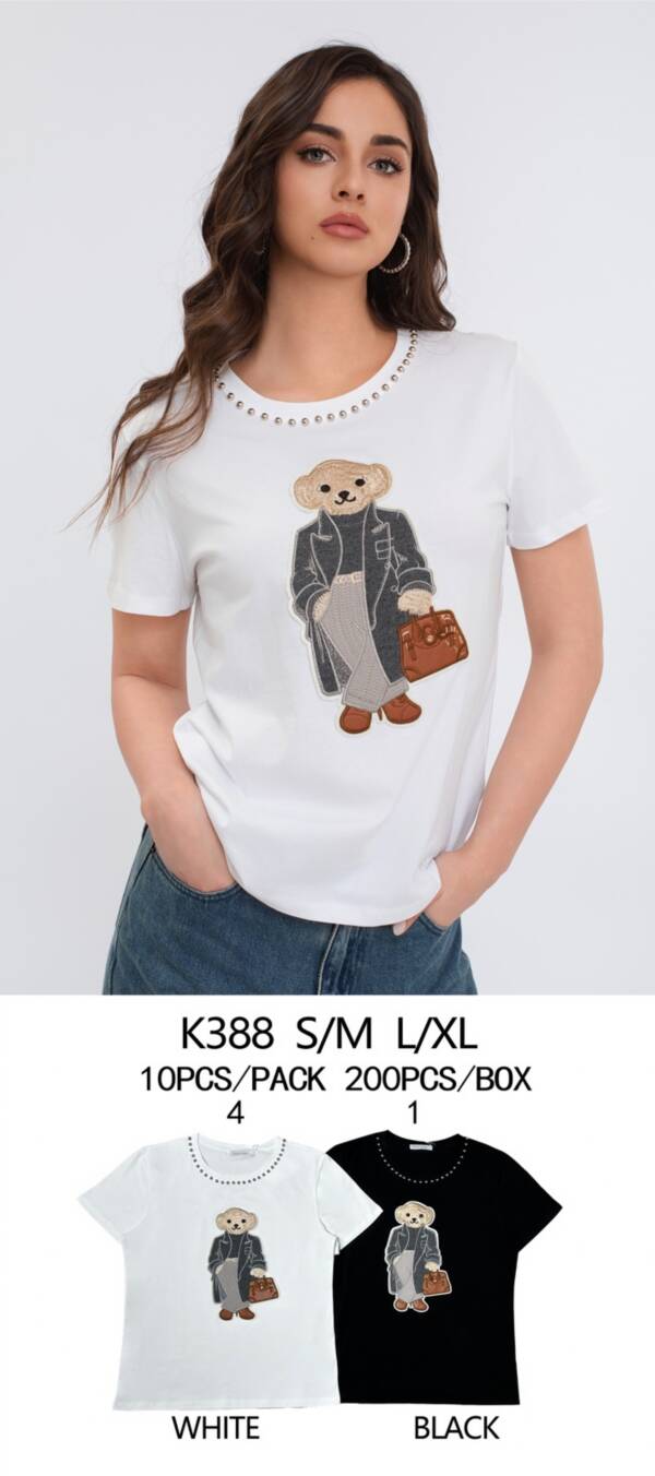 Bluzki damskie Roz S/M-L/XL, Mix  kolor Paczka 10 szt