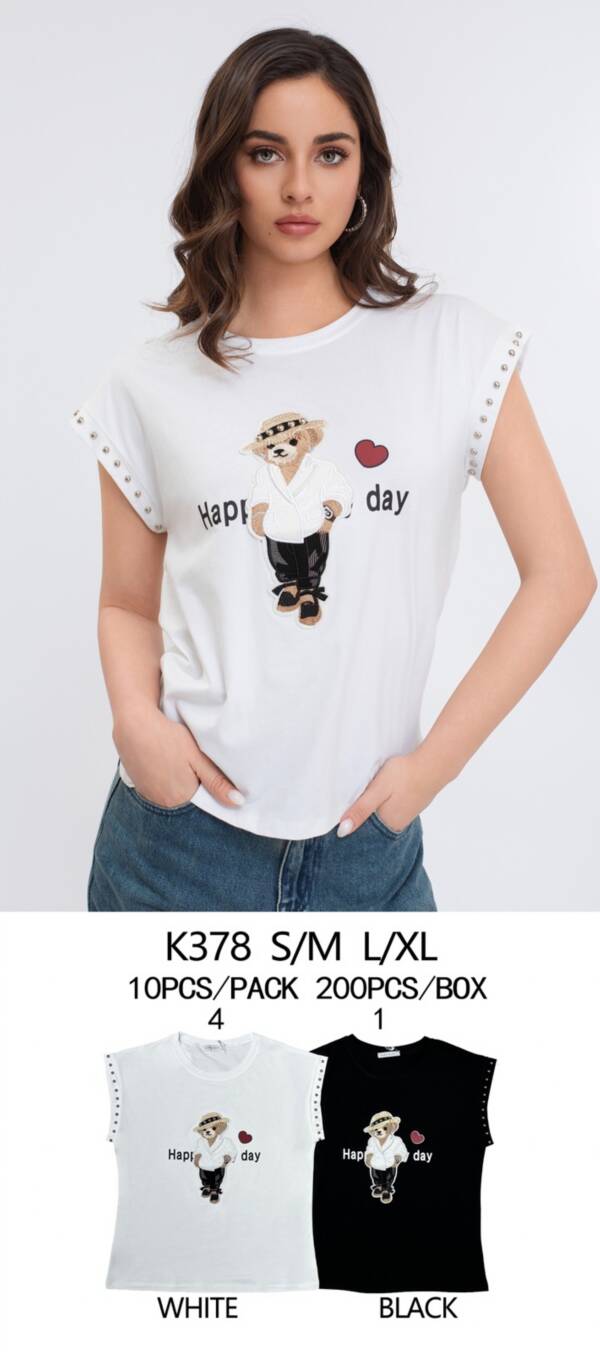 Bluzki damskie Roz S/M-L/XL, Mix  kolor Paczka 10 szt