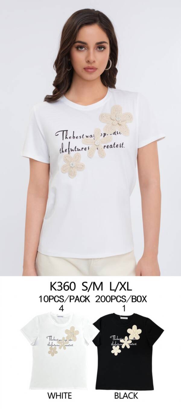 Bluzki damskie Roz S/M-L/XL, Mix  kolor Paczka 10 szt
