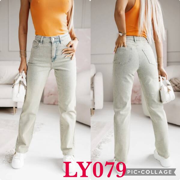 Spodnie damskie jeansy Roz XS-XL, 1 Kolor Paczka 10 szt