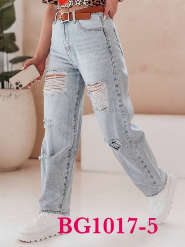 Spodnie damskie jeansy Roz XS-XL, 1 Kolor Paczka 10 szt